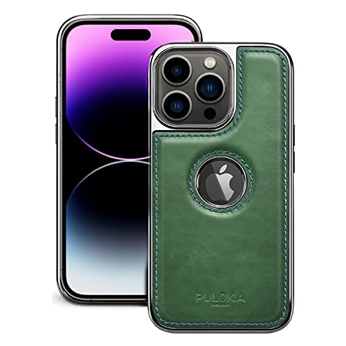 PULOKA Classic Leather - iPhone 15 Pro Max Back Cover