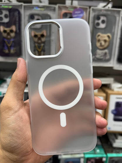 NY Metal PC Series Magnetic Case - iPhone 16 Pro Back Cover