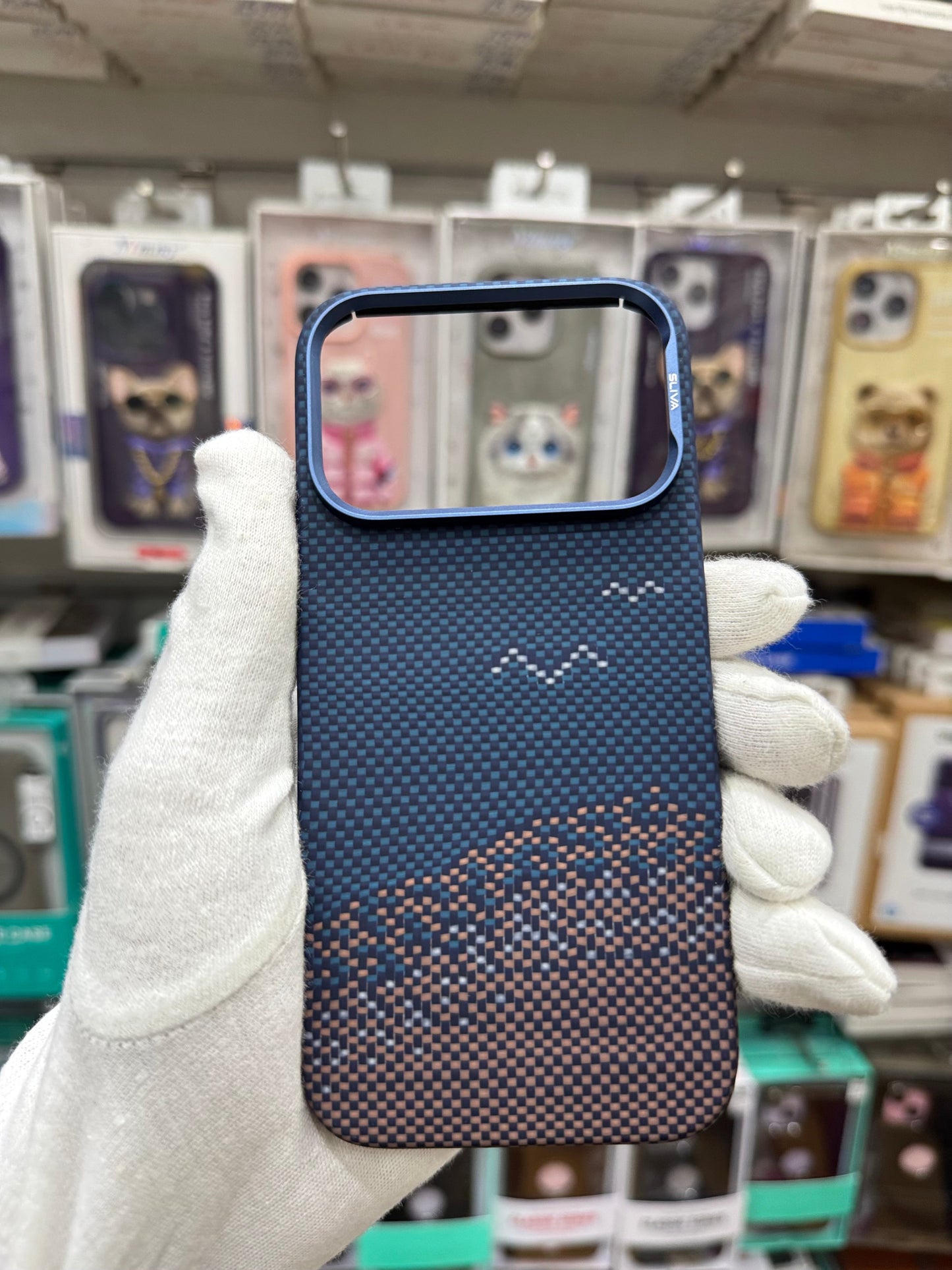 Sliva Real Carbon Fiber Case Super Slim Original with Magsafe Cover - iPhone 17 Pro