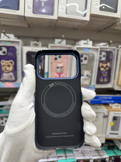 Sliva Real Carbon Fiber Case Super Slim Original with Magsafe Cover - iPhone 17 Pro