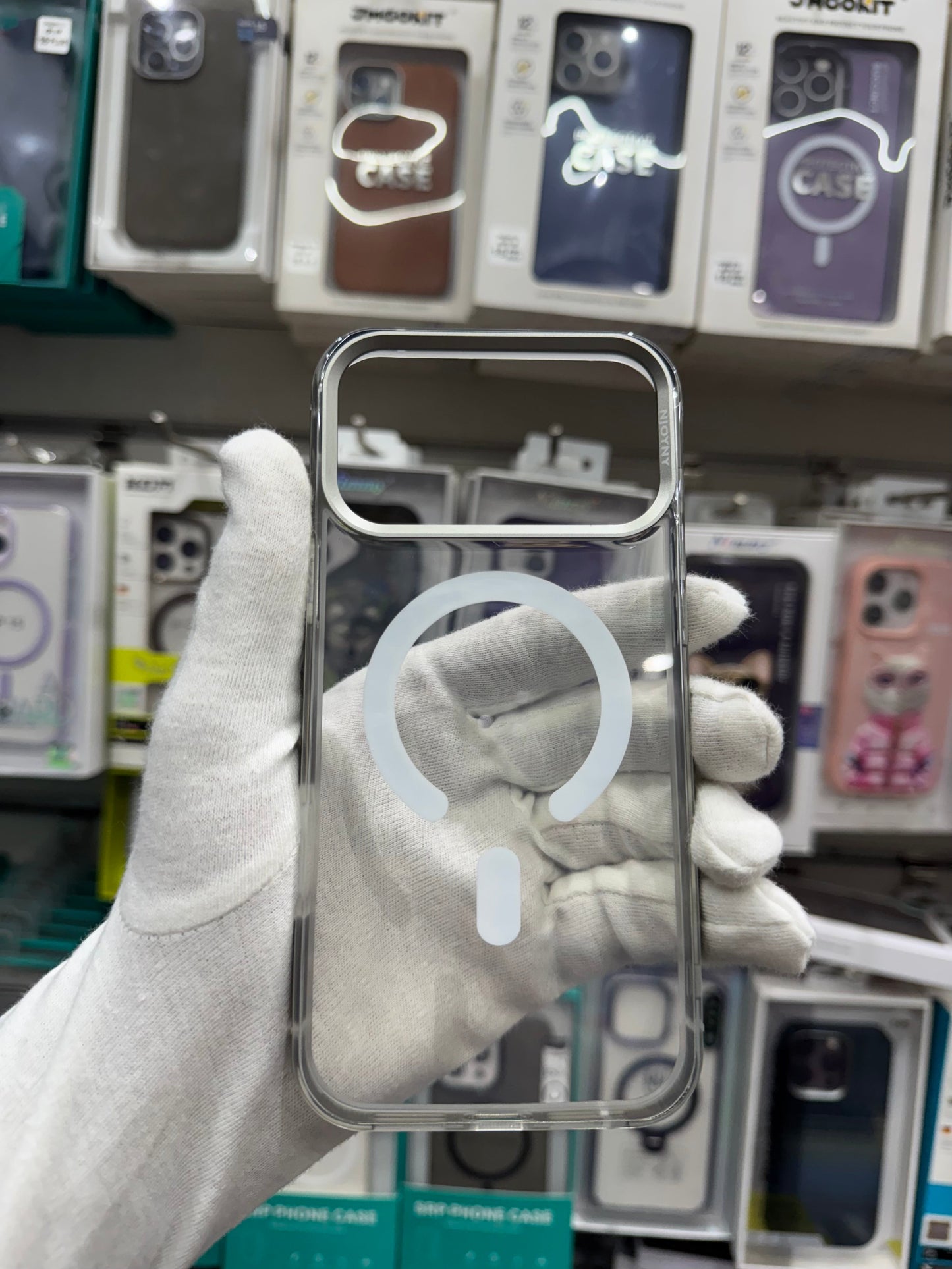 NY Metal Bumper Tpu Case With Magsafe - iPhone 17 Pro Max