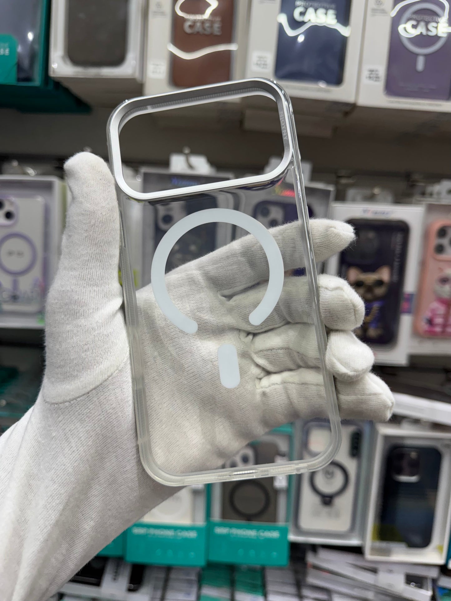 NY Metal Bumper Tpu Case With Magsafe - iPhone 17 Pro Max