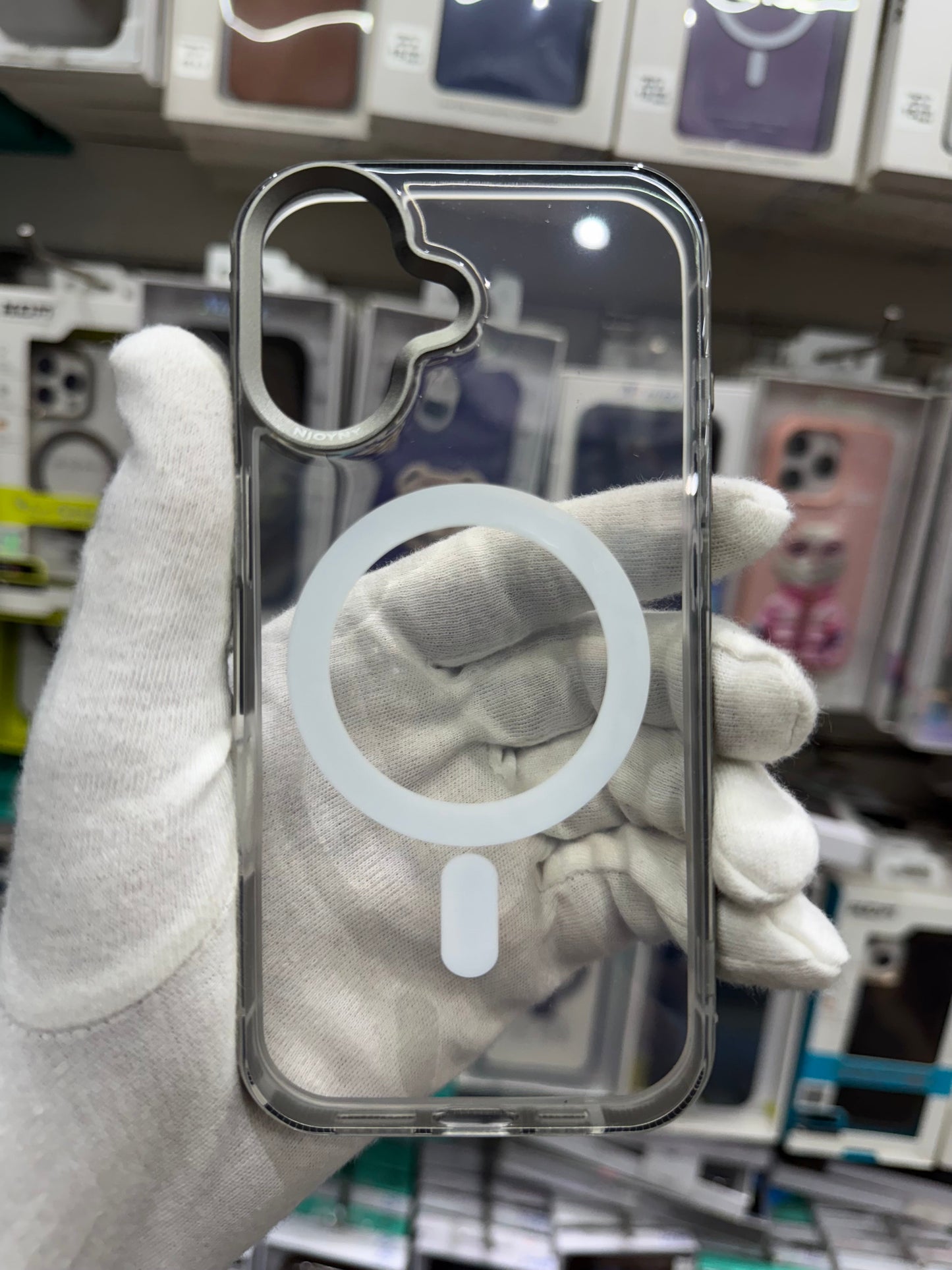 NY Metal Bumper Tpu Case With Magsafe - iPhone 17