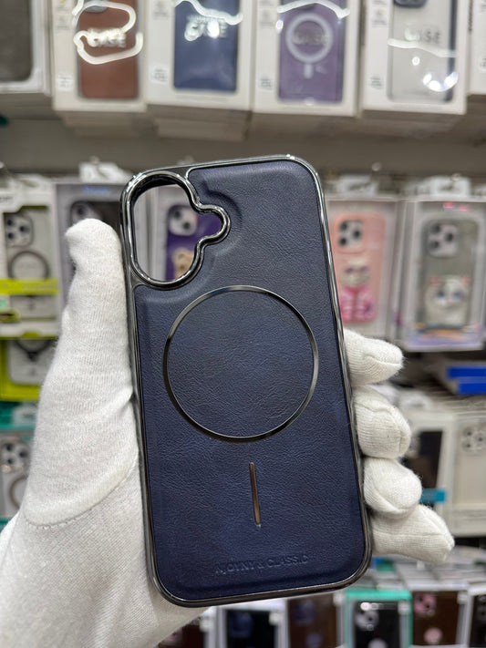 NY Classic Leather Magsafe Case - iPhone 17