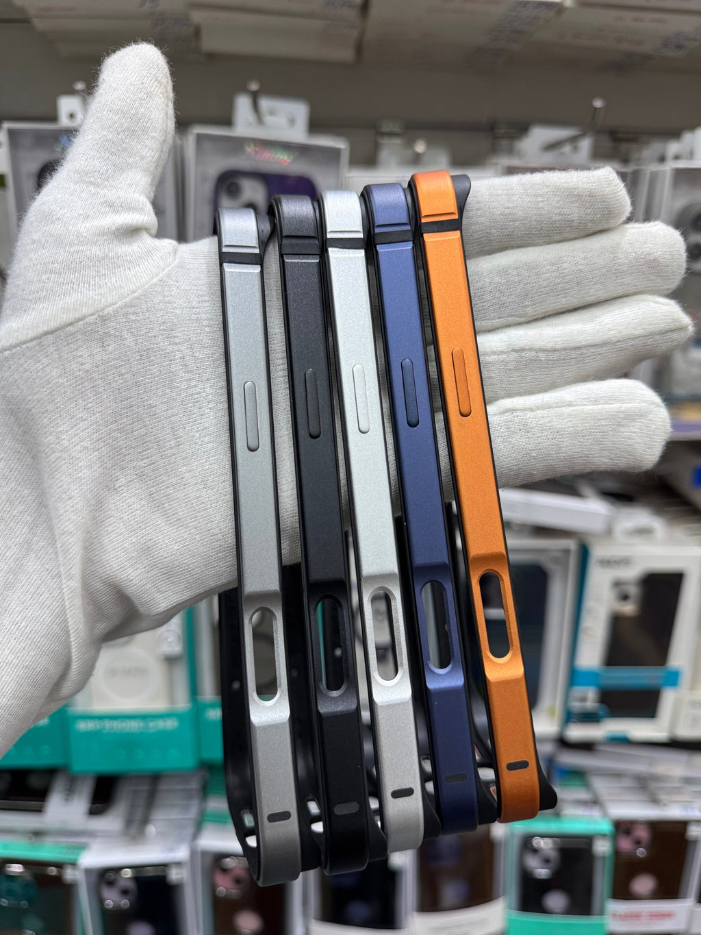 Anodized Aluminum Bumper Case - iPhone 17 Pro Max Back Cover