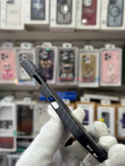 X-LEVEL Magneti Carbon Fiber Texture Case - iPhone 17