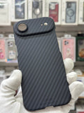 X-LEVEL Magneti Carbon Fiber Texture Case - iPhone 17 Air Back Cover