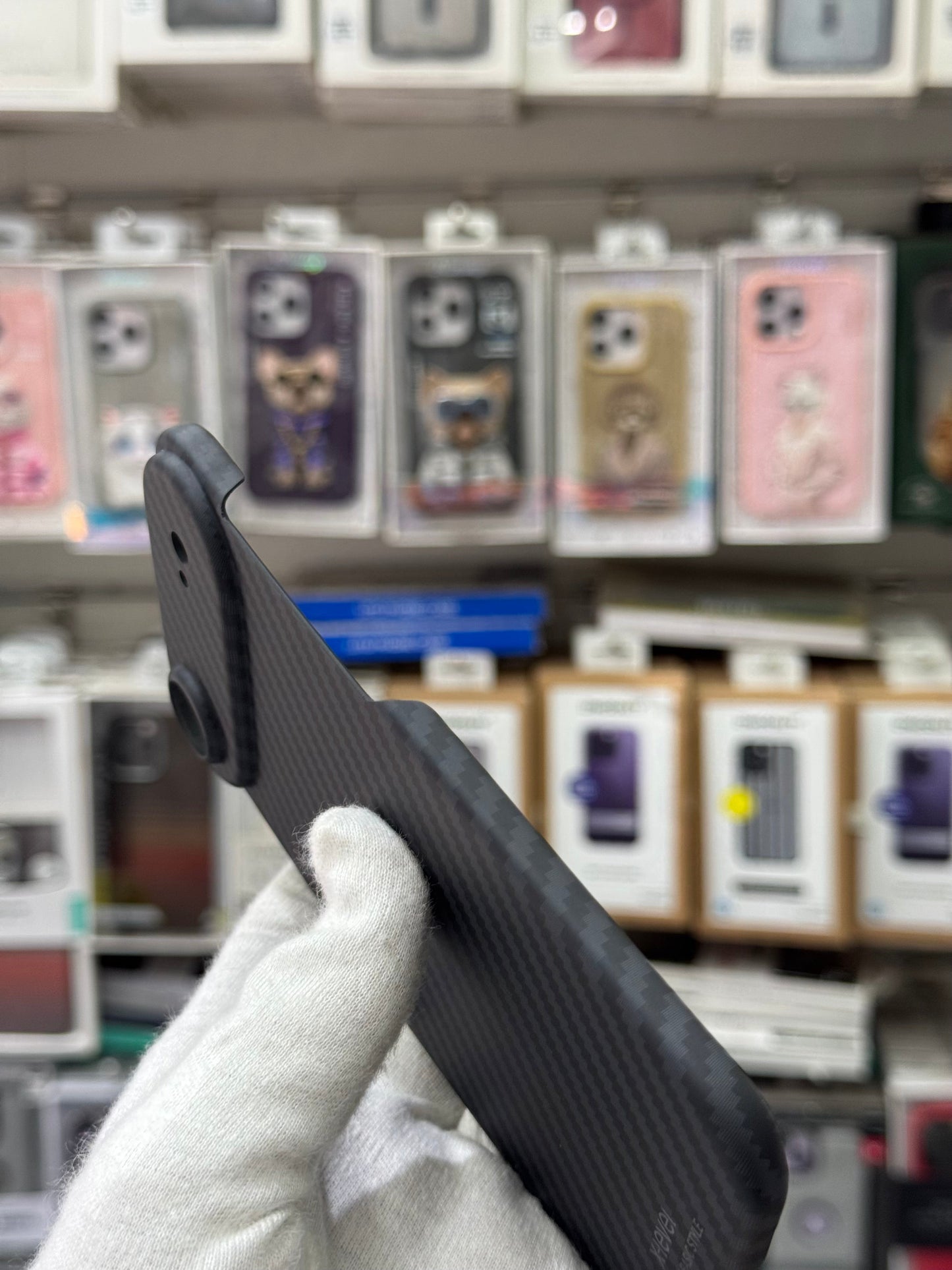 X-LEVEL Magneti Carbon Fiber Texture Case - iPhone 17 Air