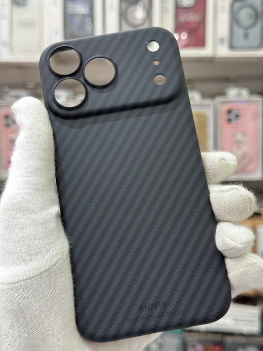 X-LEVEL Magneti Carbon Fiber Texture Case - iPhone 17 Pro