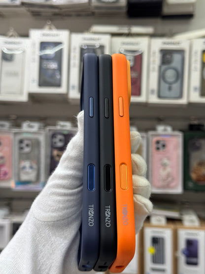 Trunzo Matte Finish Magsafe Silicone Case With Ai Sensor - iPhone 17 Pro