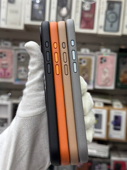 Premium Pu Leather MagSafe Case with 360° Ring Holder - iPhone 17 Air