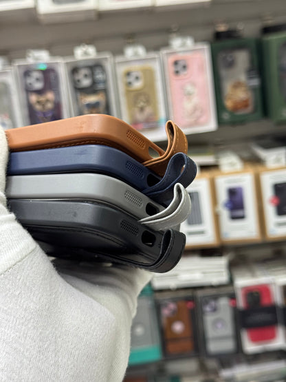 J-Case Premium PU Leather MagSafe Cover with Kickstand & Strap - iPhone 17 Pro Max