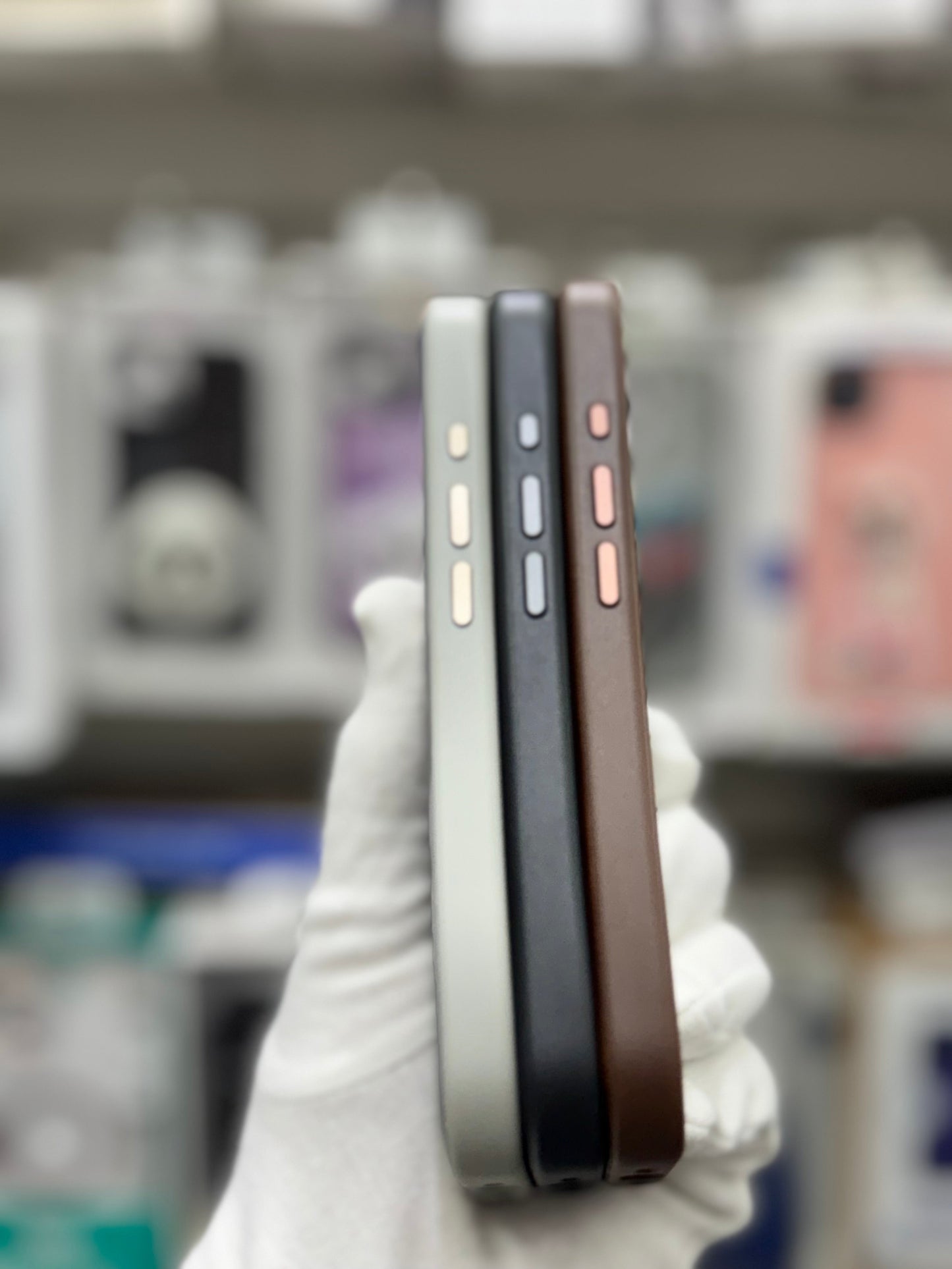 TRUNZO PU Leather MagSafe Ring Case - iPhone 17