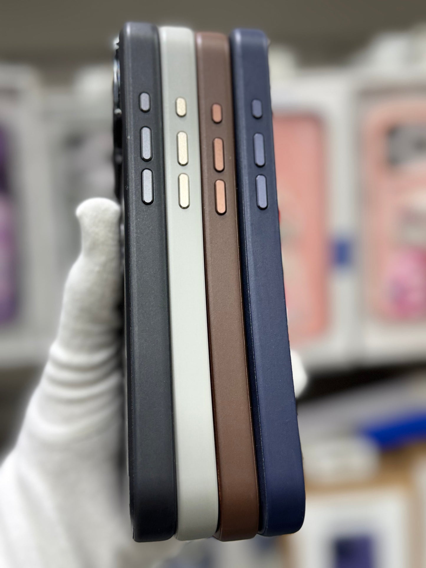 TRUNZO PU Leather MagSafe Ring Case - iPhone 17 Pro