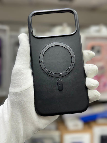 TRUNZO PU Leather MagSafe Ring Case - iPhone 17 Pro