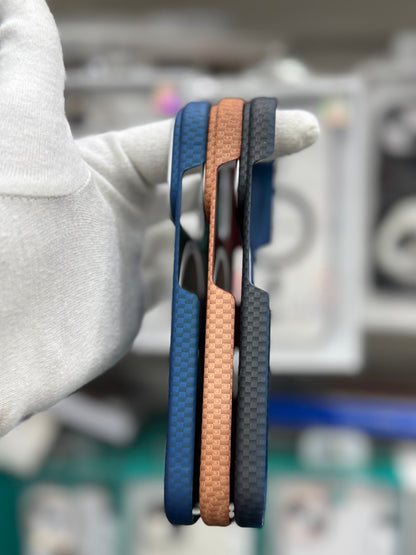 X-Level Mars Carbon Fiber Textute Magnet Case - iPhone 17 Pro