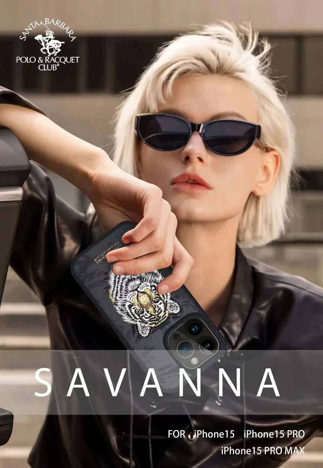 Santa Barbara Savanna Series For iPhone 15 Back Cover