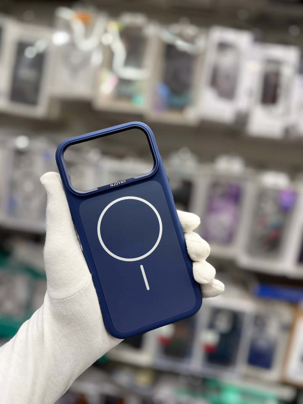 NY Mate Silicone Case With Magsafe - iPhone 17 Pro Max Back Cover