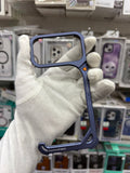 Metal Bumper Frame Case With Bracket Stand - iPhone 17 Pro Back Cover