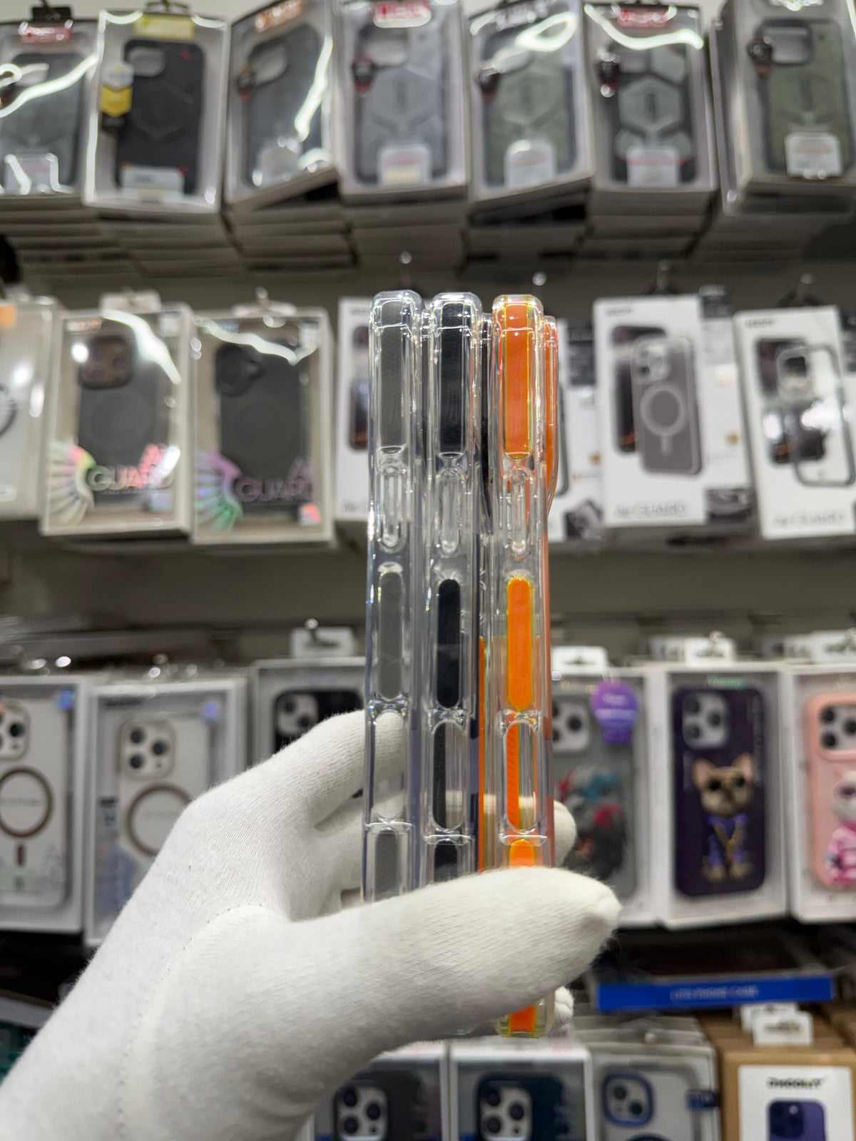KDM Transparent ShockProof with Magsafe - iPhone 17 Pro Max Back Cover