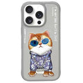 Nimmy Little Hipster Cat For iPhone 16 Pro Back Cover