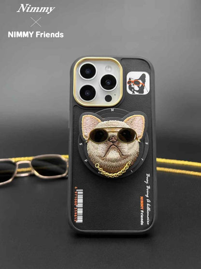 Nimmy Magnetic Little Rich Tycoon For iPhone 16 Pro Max Back Cover