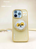 Nimmy Magnetic Little Rich Women For iPhone 16 Pro Max Back Cover