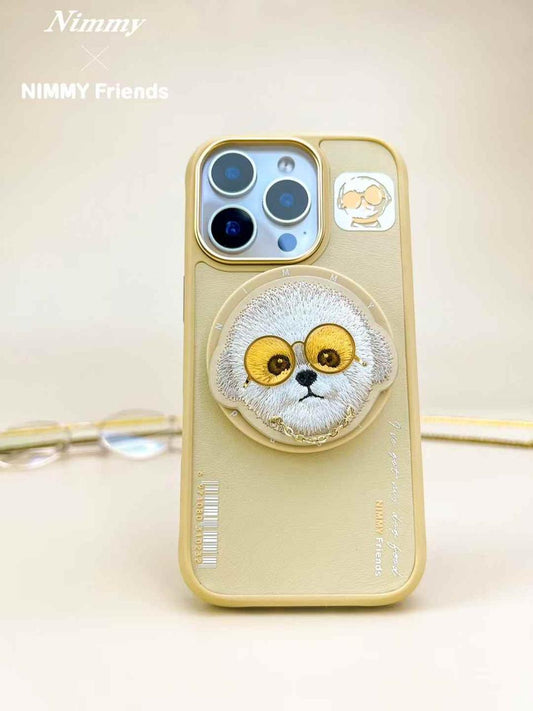 Nimmy Magnetic Little Rich Women For iPhone 16 Pro Max Back Cover