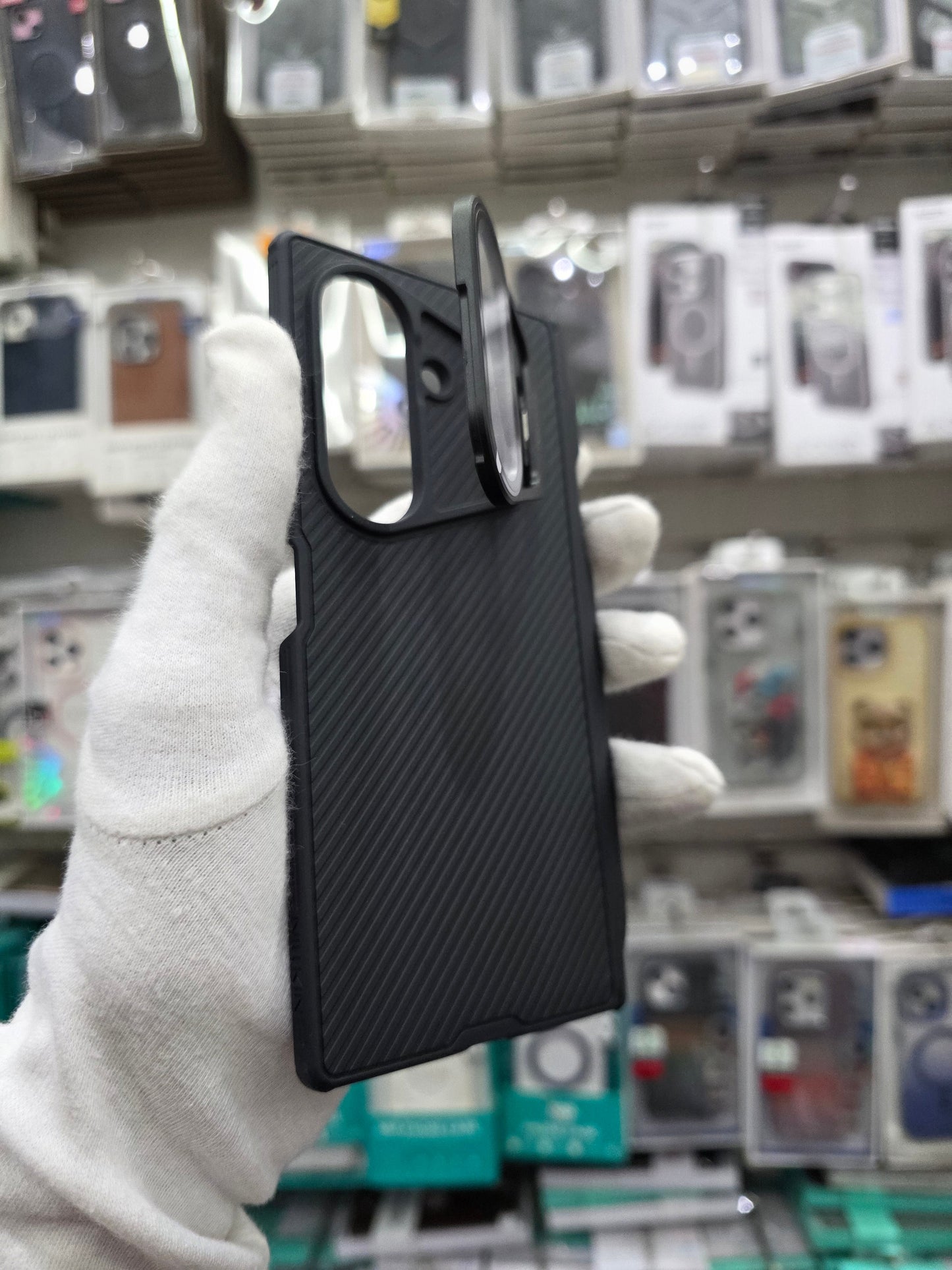 Nillkin Camshield Prop Transparent Lens Guard Edition S-PEN version Camera protective case for Samsung Galaxy Z Fold 7