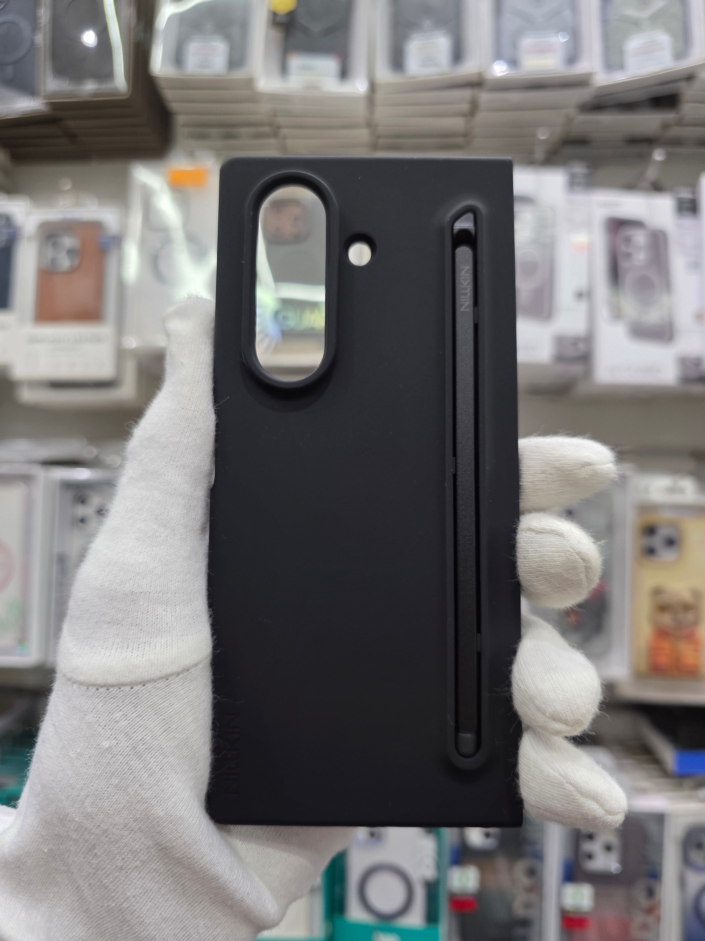 Nillkin Flex Pure Fold S-Pen Version protective cover case - Samsung Galaxy Z Fold 7 Back Cover