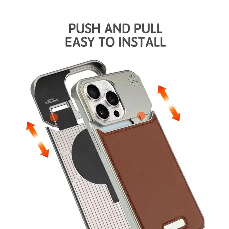 NY Leather Perfume - iPhone 16 Pro Max Back Cover