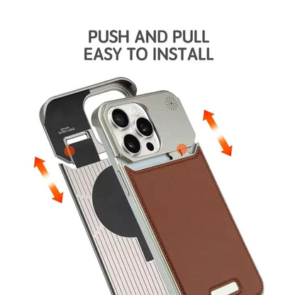 NY Leather Perfume - iPhone 15 Pro Max Back Cover