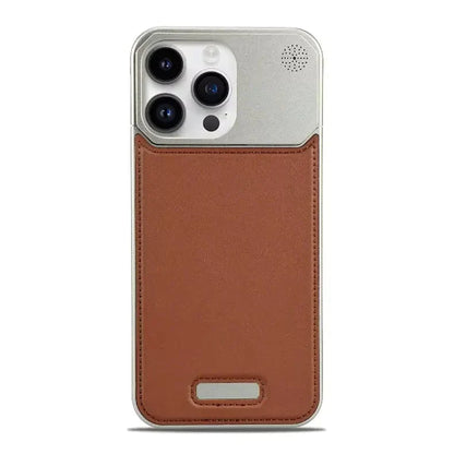 NY Leather Perfume - iPhone 15 Pro Back Cover
