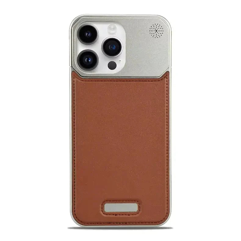NY Leather Perfume - iPhone 16 Pro Back Cover