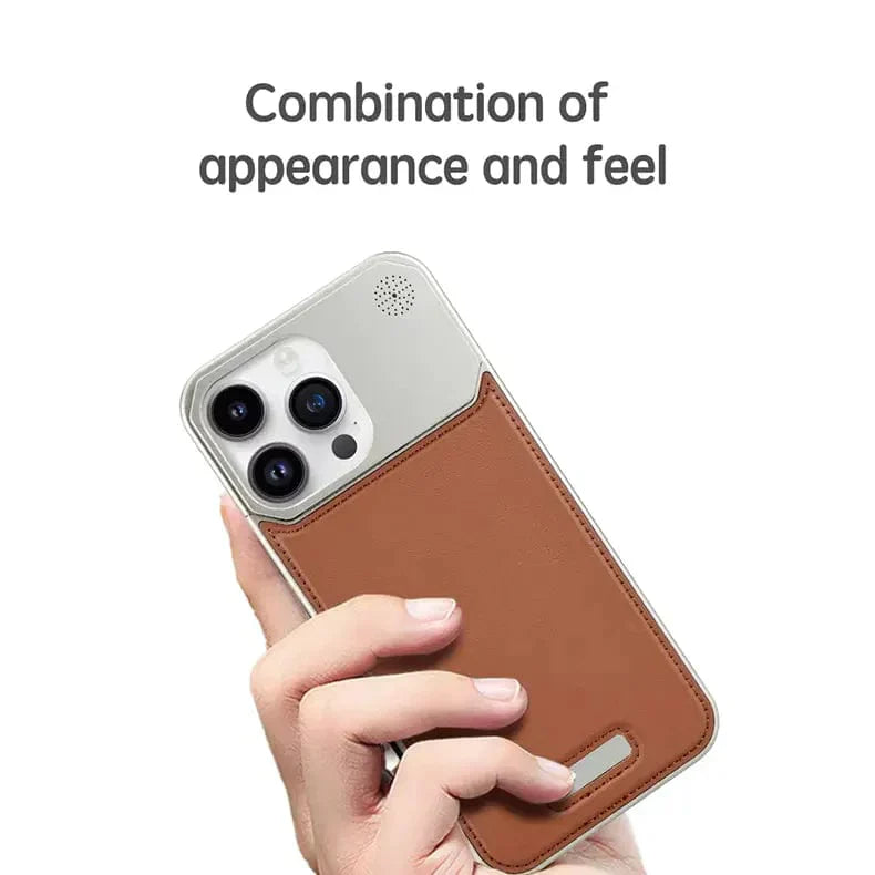 NY Leather Perfume - iPhone 16 Pro Back Cover