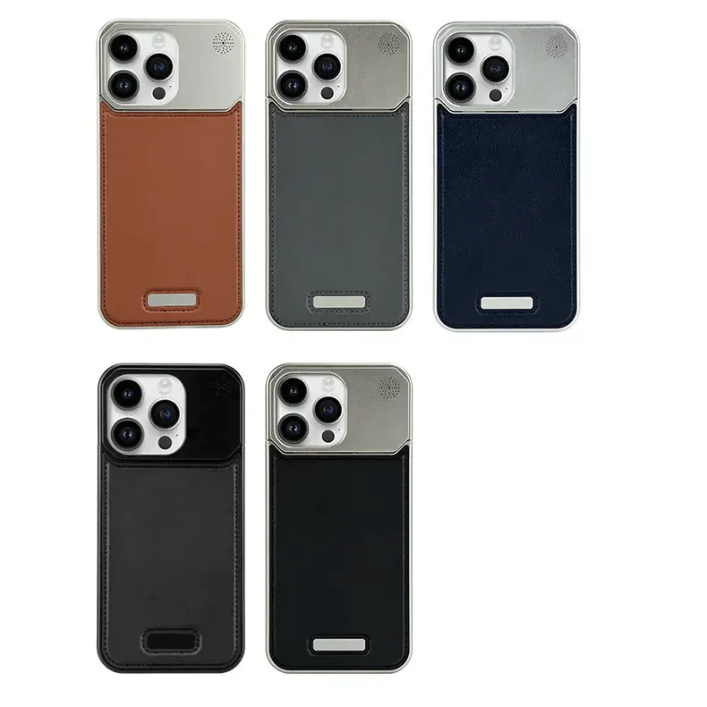 NY Leather Perfume - iPhone 15 Pro Back Cover