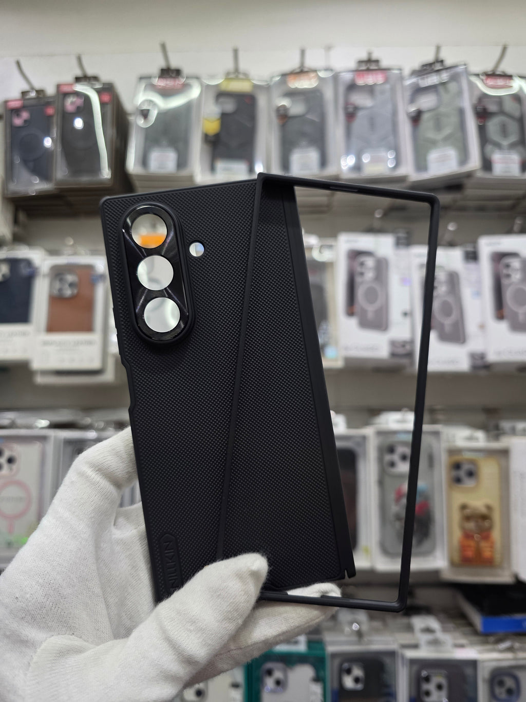 Nillkin Super Frosted Shield Fold Magnetic Matte cover case - Samsung Galaxy Z Fold 7 Back Cover