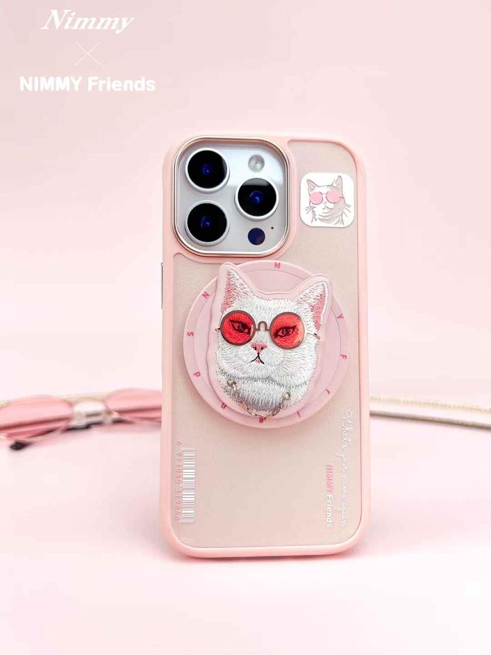 Nimmy Magnetic White Rich And Beauty For iPhone 16 Pro Max Back Cover