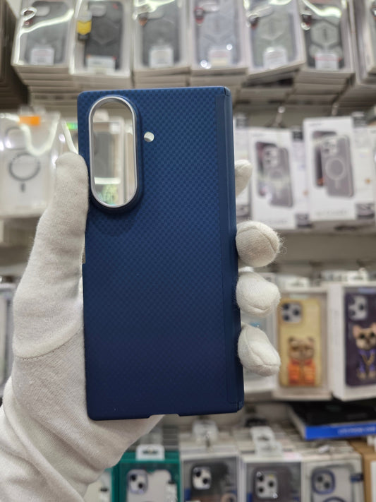 X-Level Mars Carbon Fiber Textute Magnet Samsung Fold 7 Cover