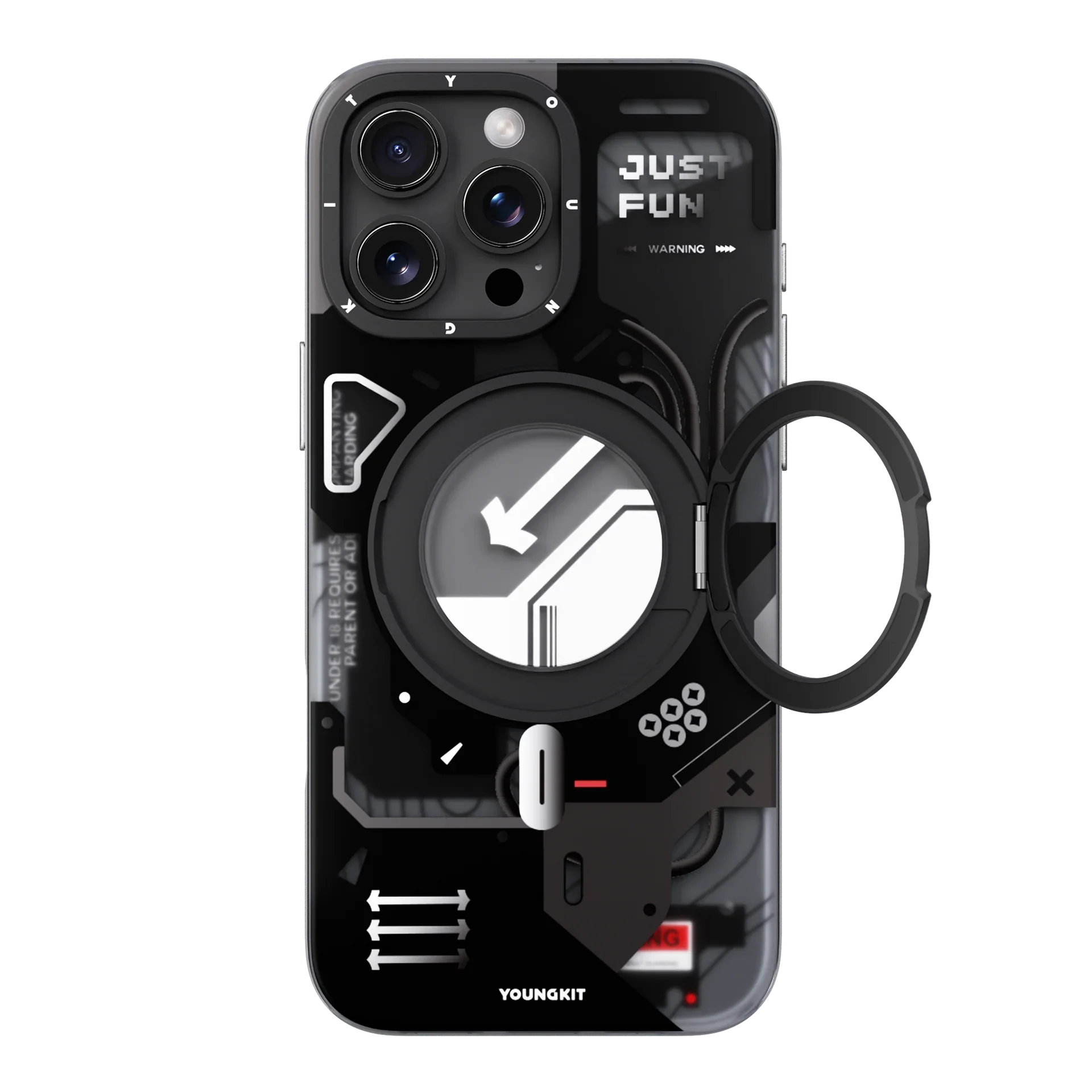 YOUNGKIT Cyberpunk - iPhone 16 Pro Back Cover