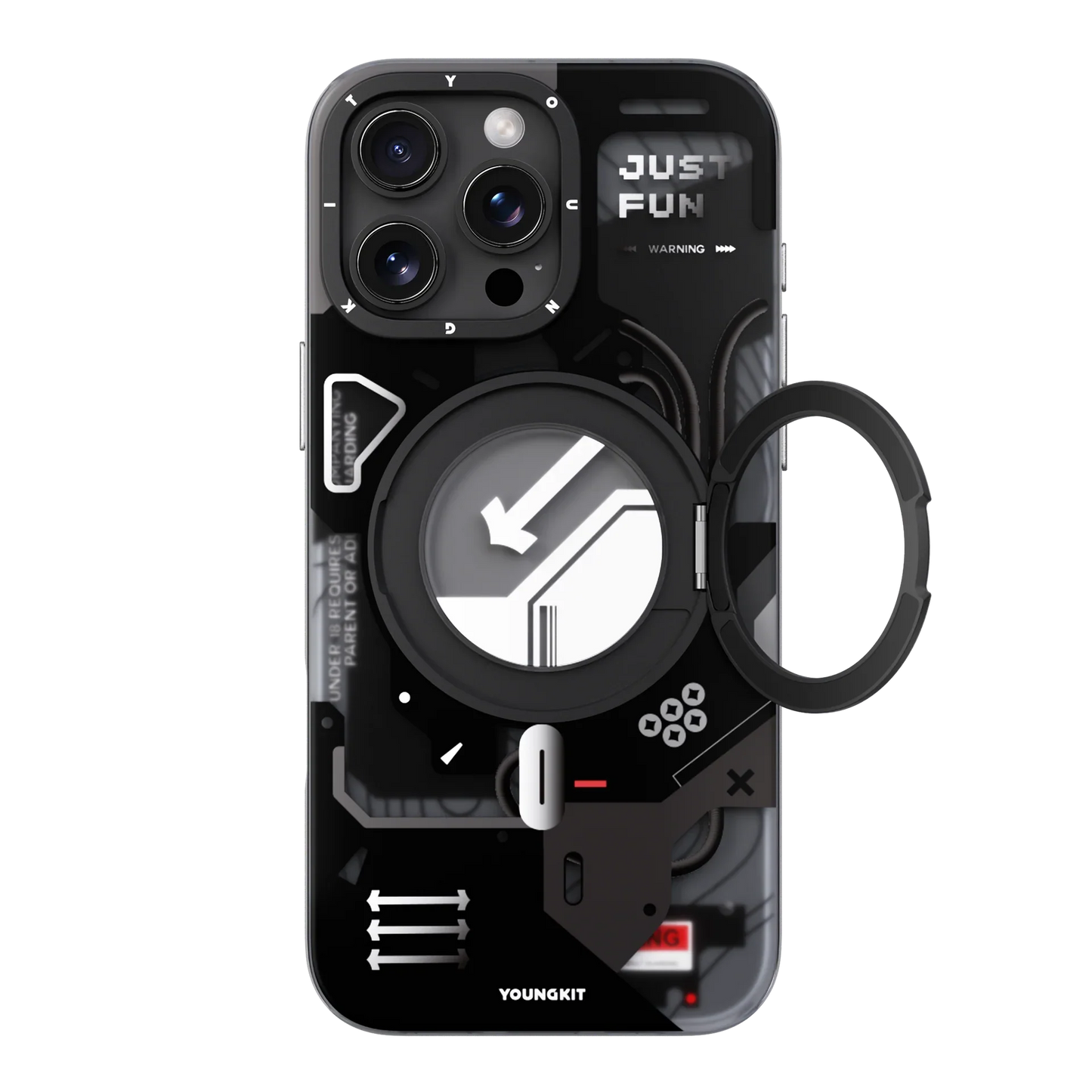 YOUNGKIT Cyberpunk - iPhone 16 Pro Max Back Cover