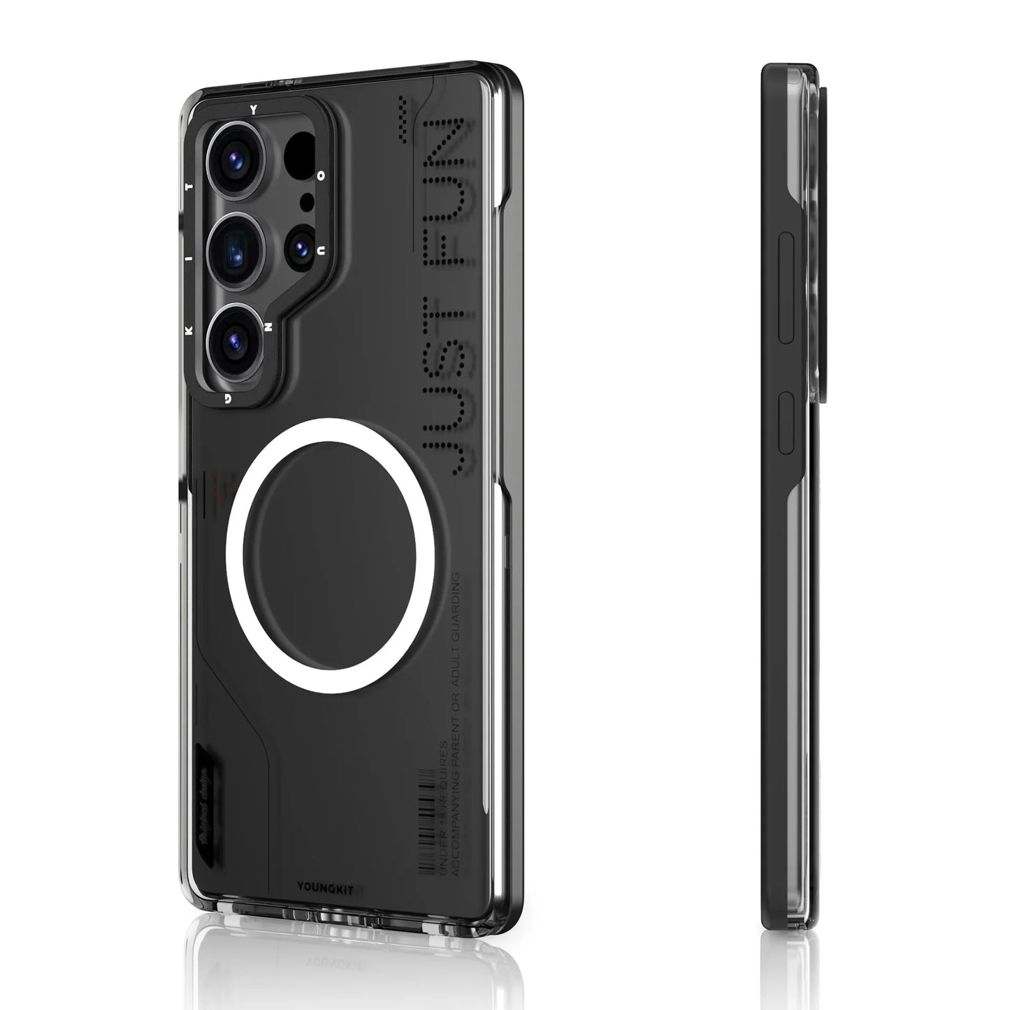 YOUNGKIT Removable Crystal Non-Yellowing - Samsung S25 Ultra