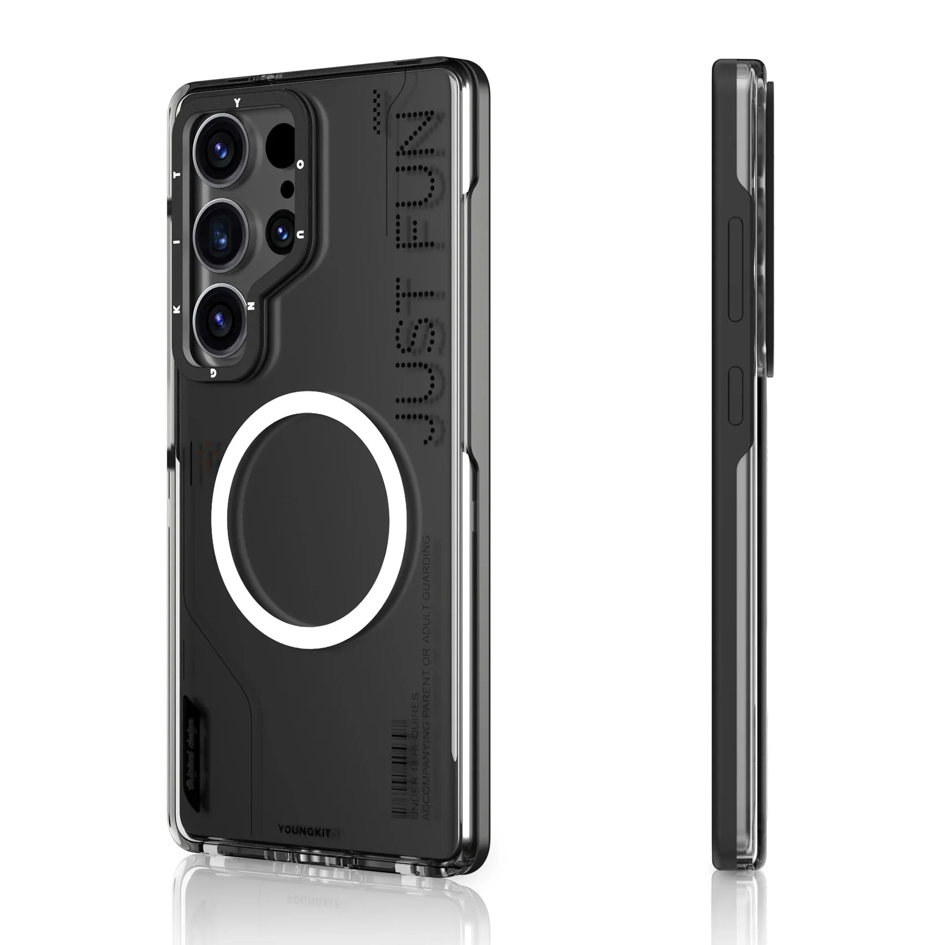YOUNGKIT Removable Crystal Non-Yellowing - Samsung S25 Ultra