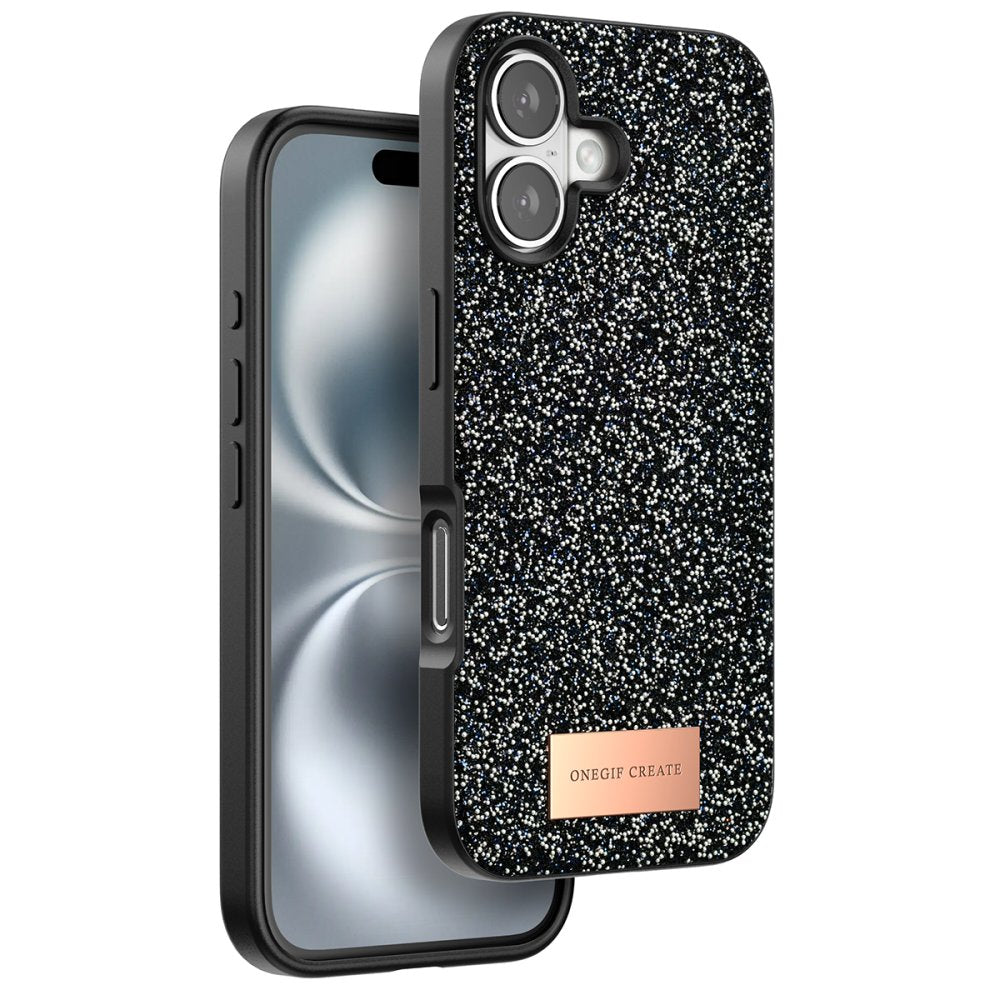 Onegif Glitter Case - iPhone 16 Back Cover