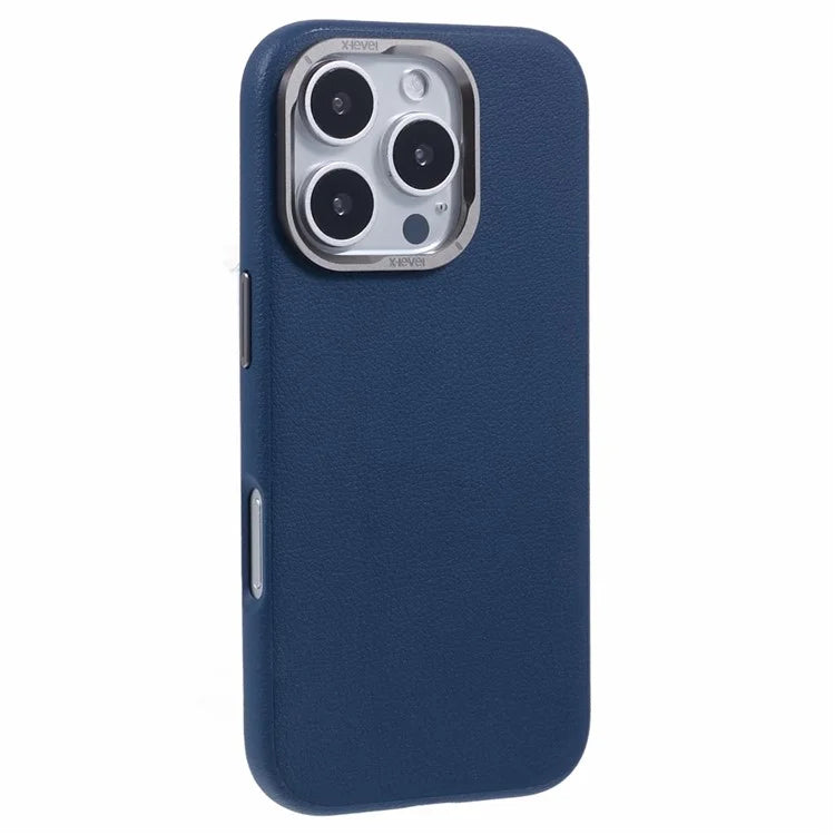X-LEVEL Pu Leather  - iPhone 16 Pro Max Back Cover