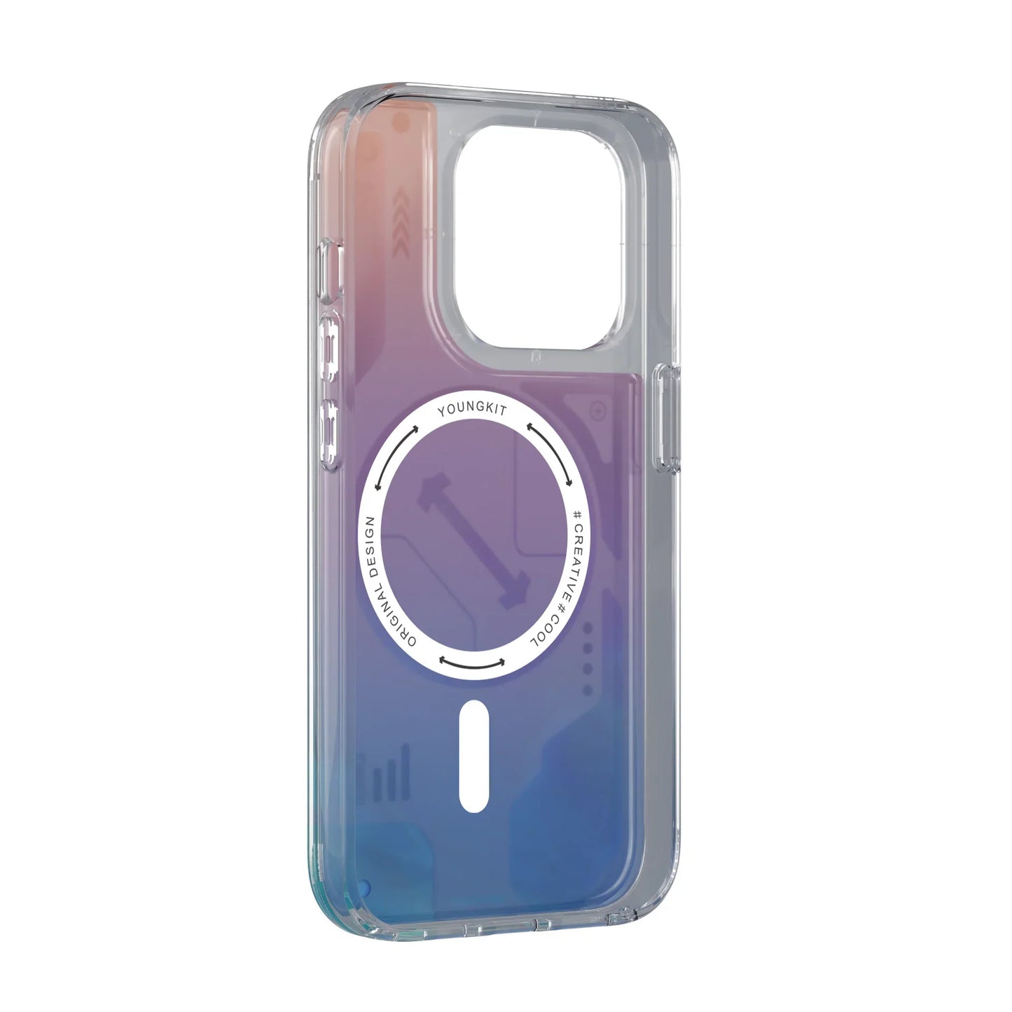 YOUNGKIT Cyberpunk Series - iPhone 15 Pro Max Back Cover