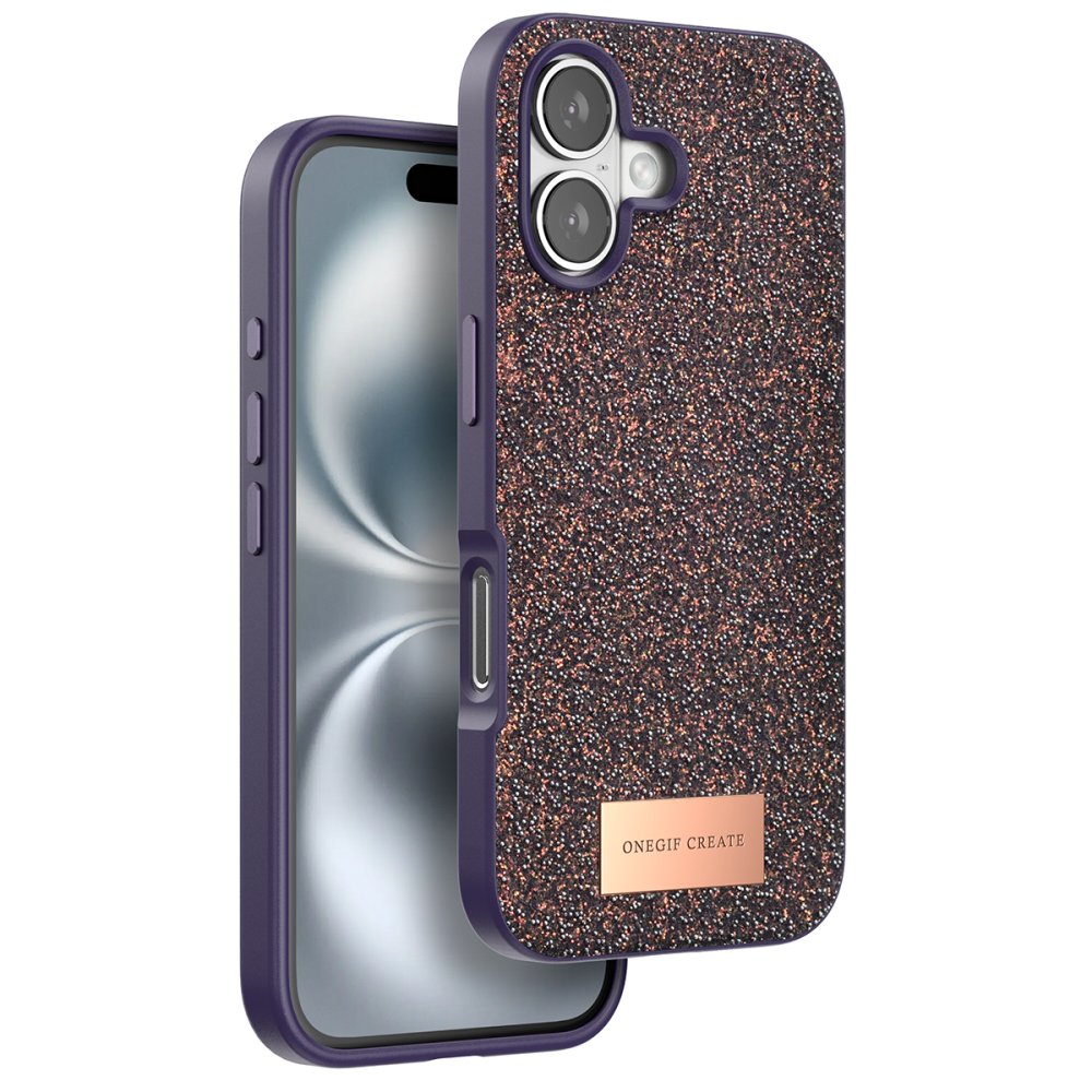 Onegif Glitter Case - iPhone 16 Back Cover