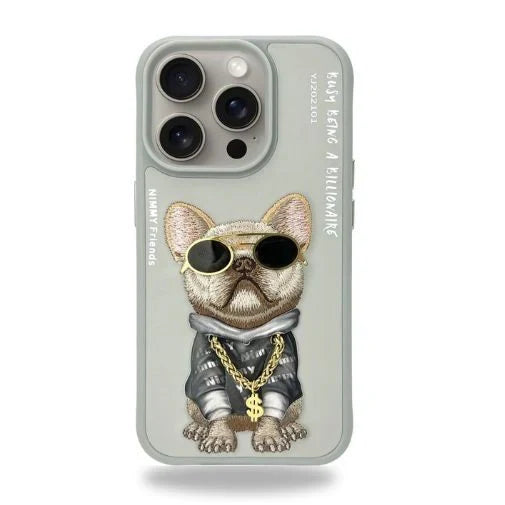 Nimmy Little Rich Tycoon For iPhone 15 Pro Max Back Cover