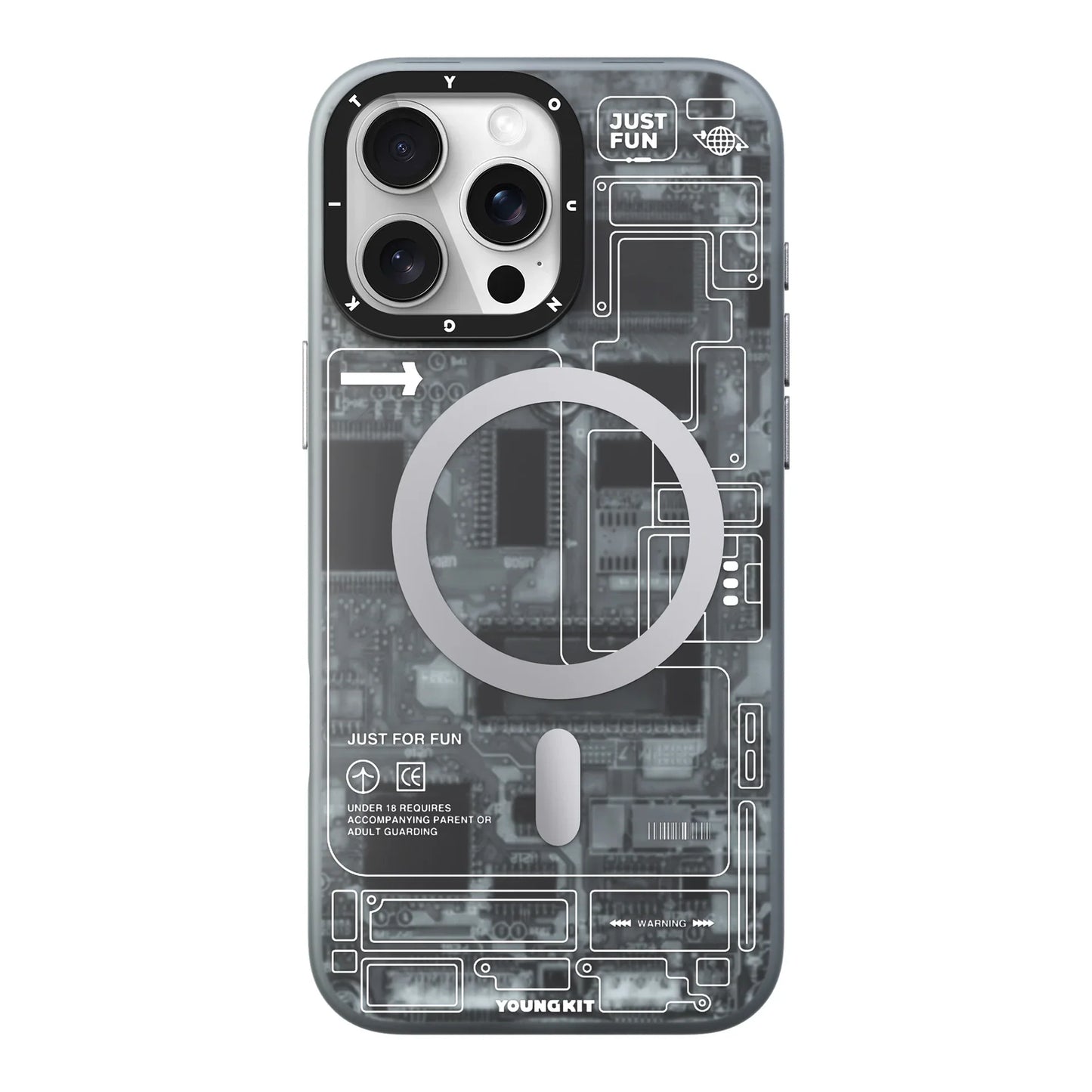 YOUNGKIT - iPhone 15 Pro Max Back Cover