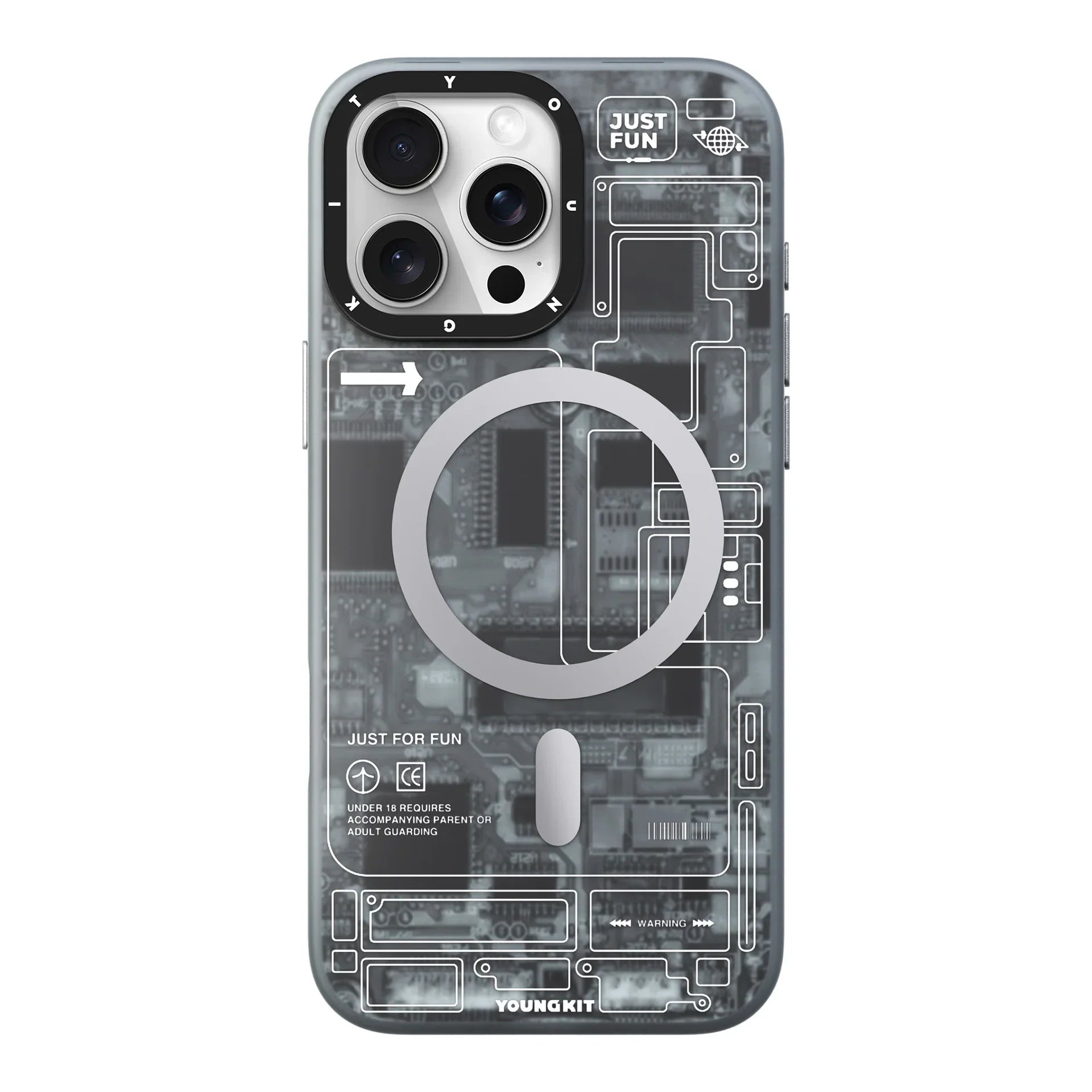YOUNGKIT - iPhone 15 Pro Max Back Cover